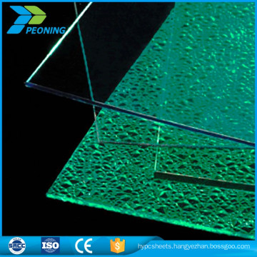 100% virgin Bayer multiwall polycarbonate transparent sheet